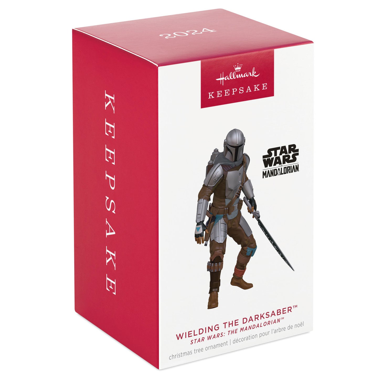 Hallmark Star Wars: The Mandalorian™ Wielding the Darksaber™ Ornament