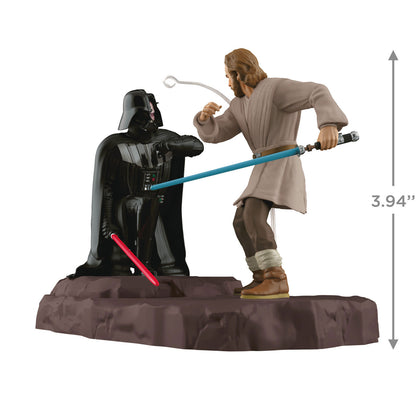 Hallmark 2024 Star Wars: Obi-Wan Kenobi™ Face-Off With Darth Vader™ Ornament With Sound