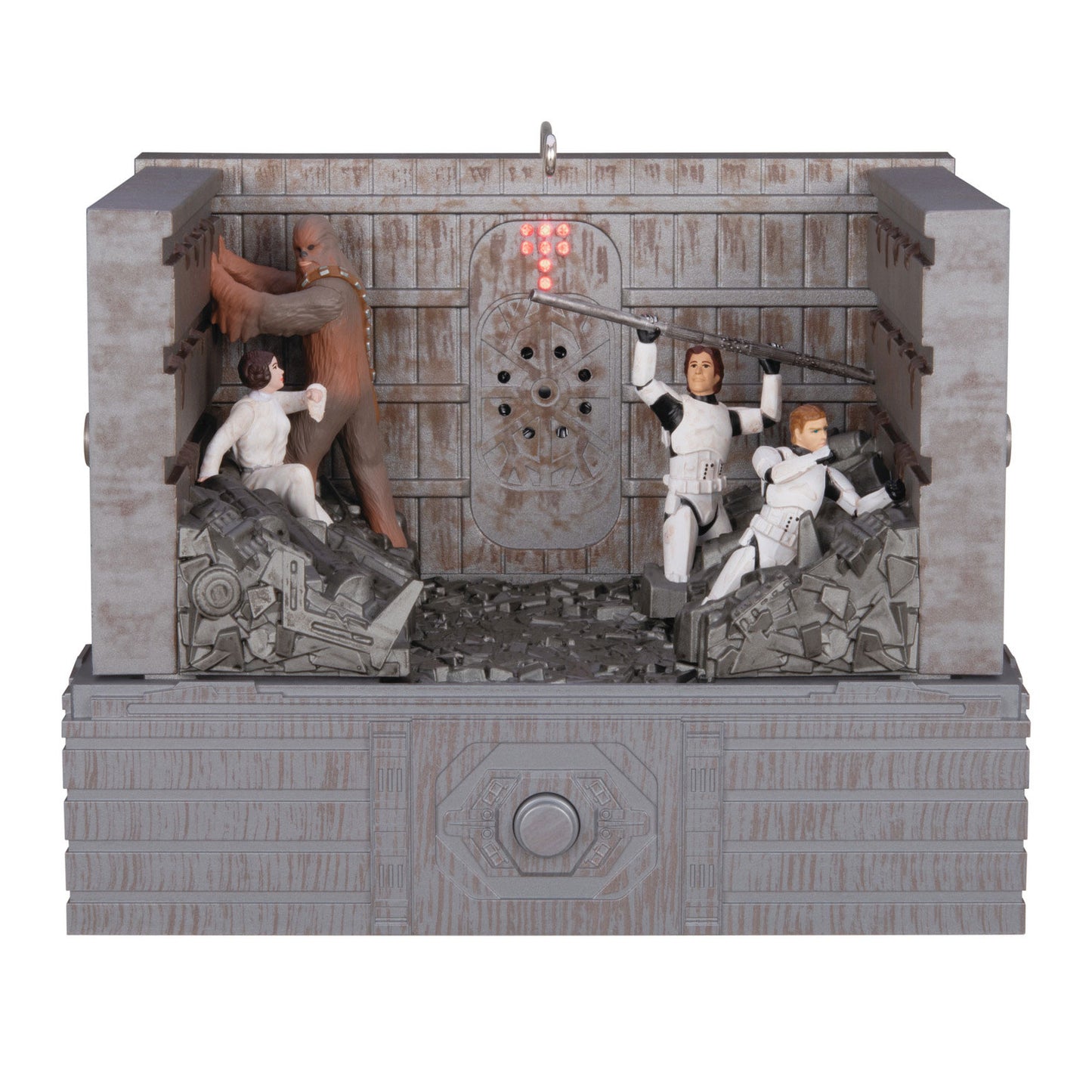 Hallmark 2024 Star Wars: A New Hope™ "Shut Down the Garbage Mashers!" Ornament With Light, Sound and Motion