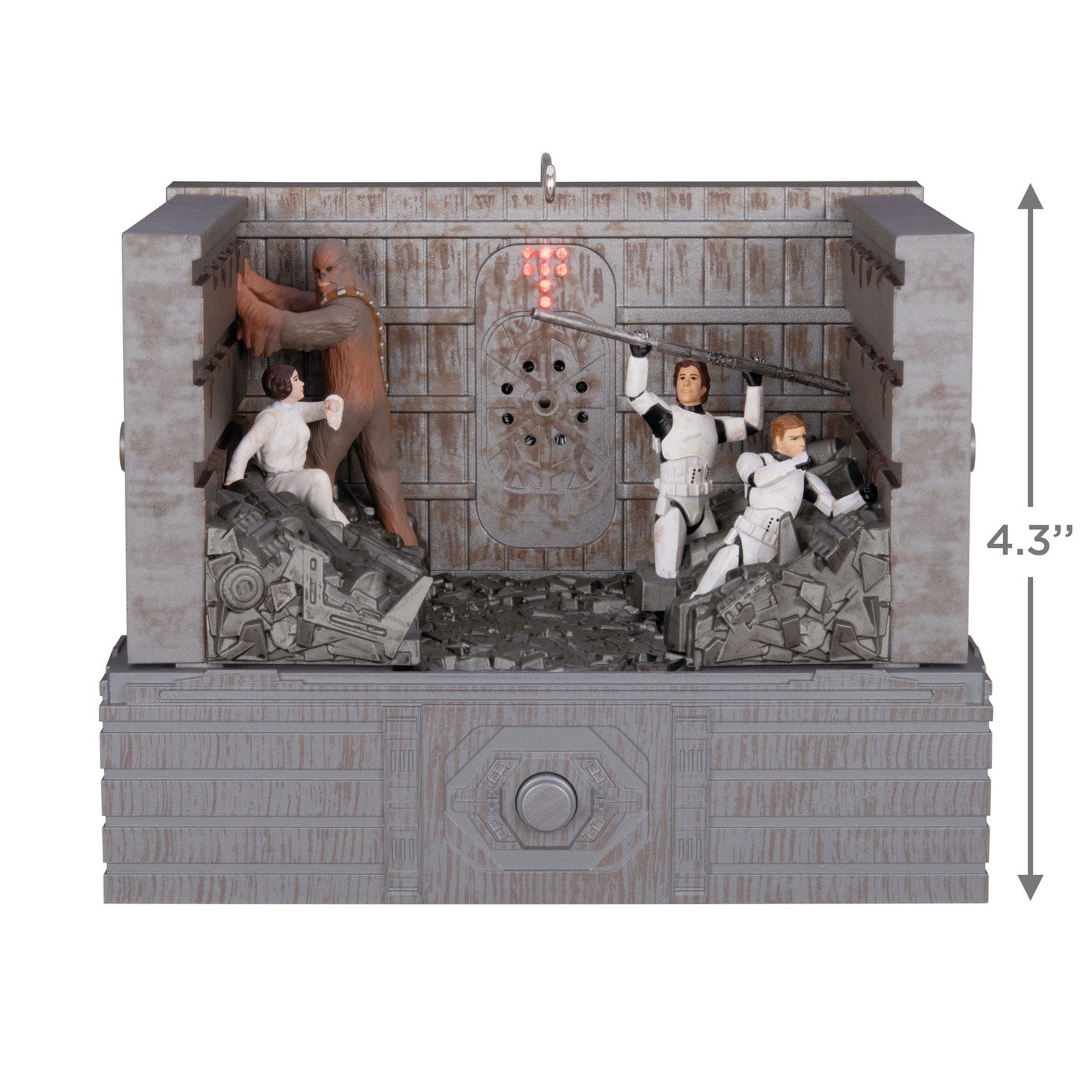 Hallmark 2024 Star Wars: A New Hope™ "Shut Down the Garbage Mashers!" Ornament With Light, Sound and Motion