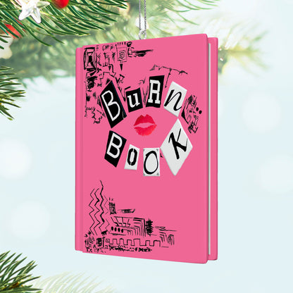 Hallmark 2024 Mean Girls The Burn Book Ornament