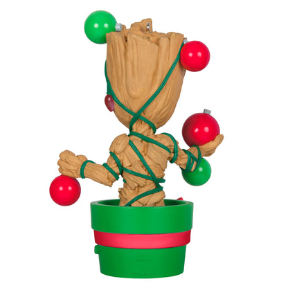 Hallmark 2024 Marvel Guardians of the Galaxy O Christmas Groot Ornament With Light