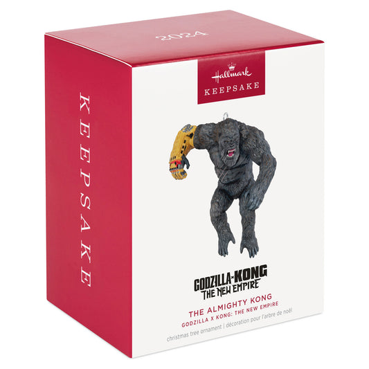 Hallmark Godzilla x Kong: The New Empire The Almighty Kong Ornament