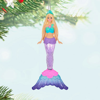 Hallmark 2024 Barbie™ Mermaid Ornament With Light