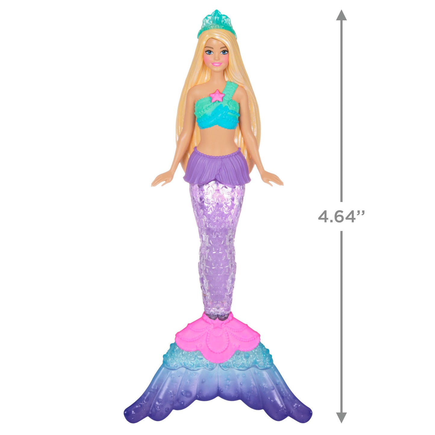 Hallmark 2024 Barbie™ Mermaid Ornament With Light