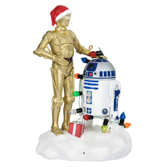 Hallmark 2024 Star Wars™ C-3PO™ and R2-D2™ Peekbuster Ornament With Motion-Activated Sound