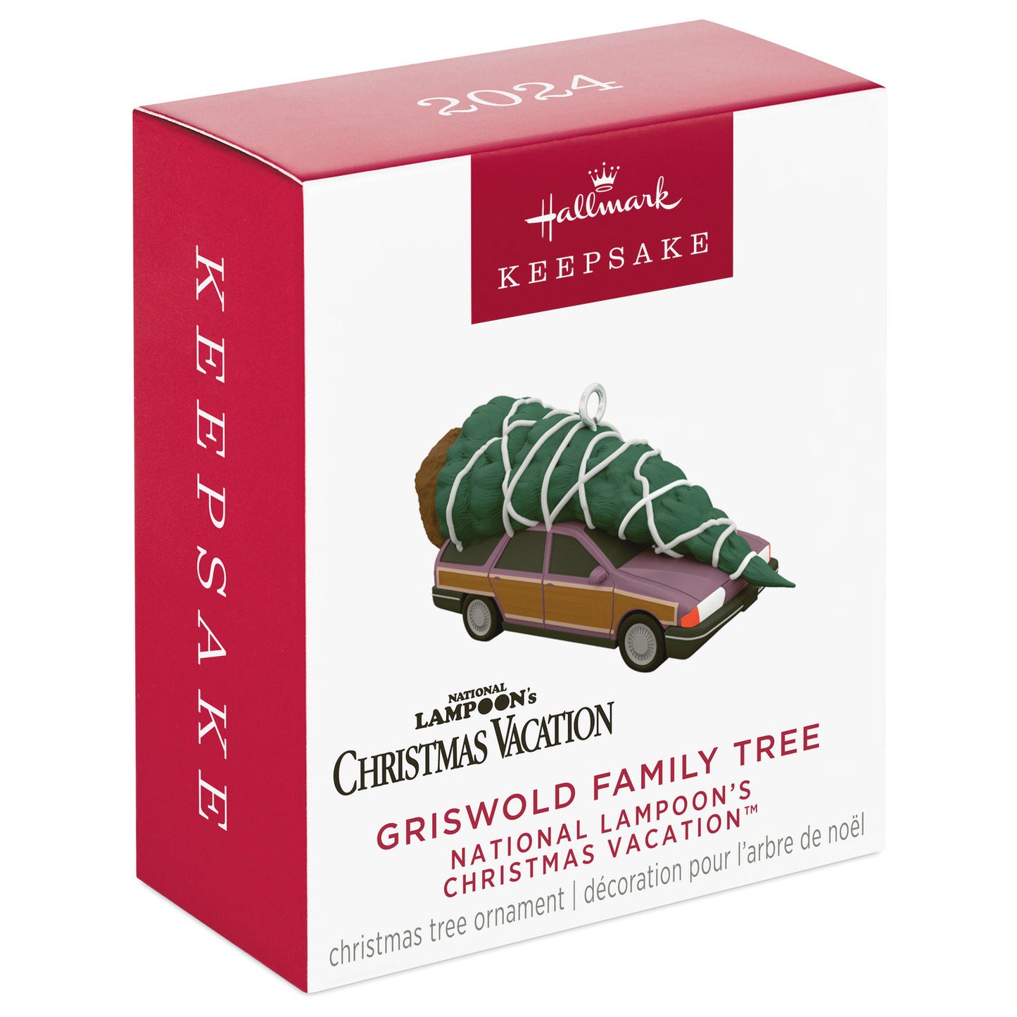 Hallmark Mini National Lampoon's Christmas Vacation™ Griswold Family Tree Ornament, 0.8"