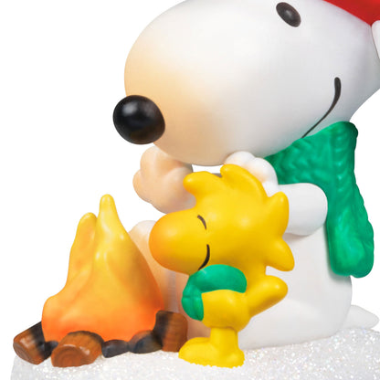 Hallmark 2024 Mini Peanuts® Winter Fun With Snoopy Ornament, 1.02"