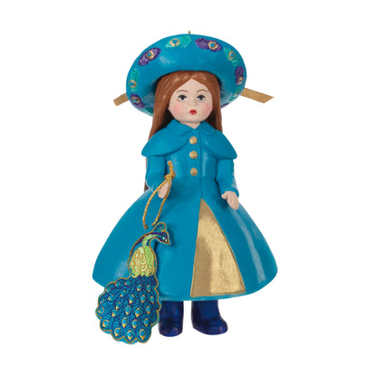 Hallmark 2024 Madame Alexander® Peacock Princess Ornament