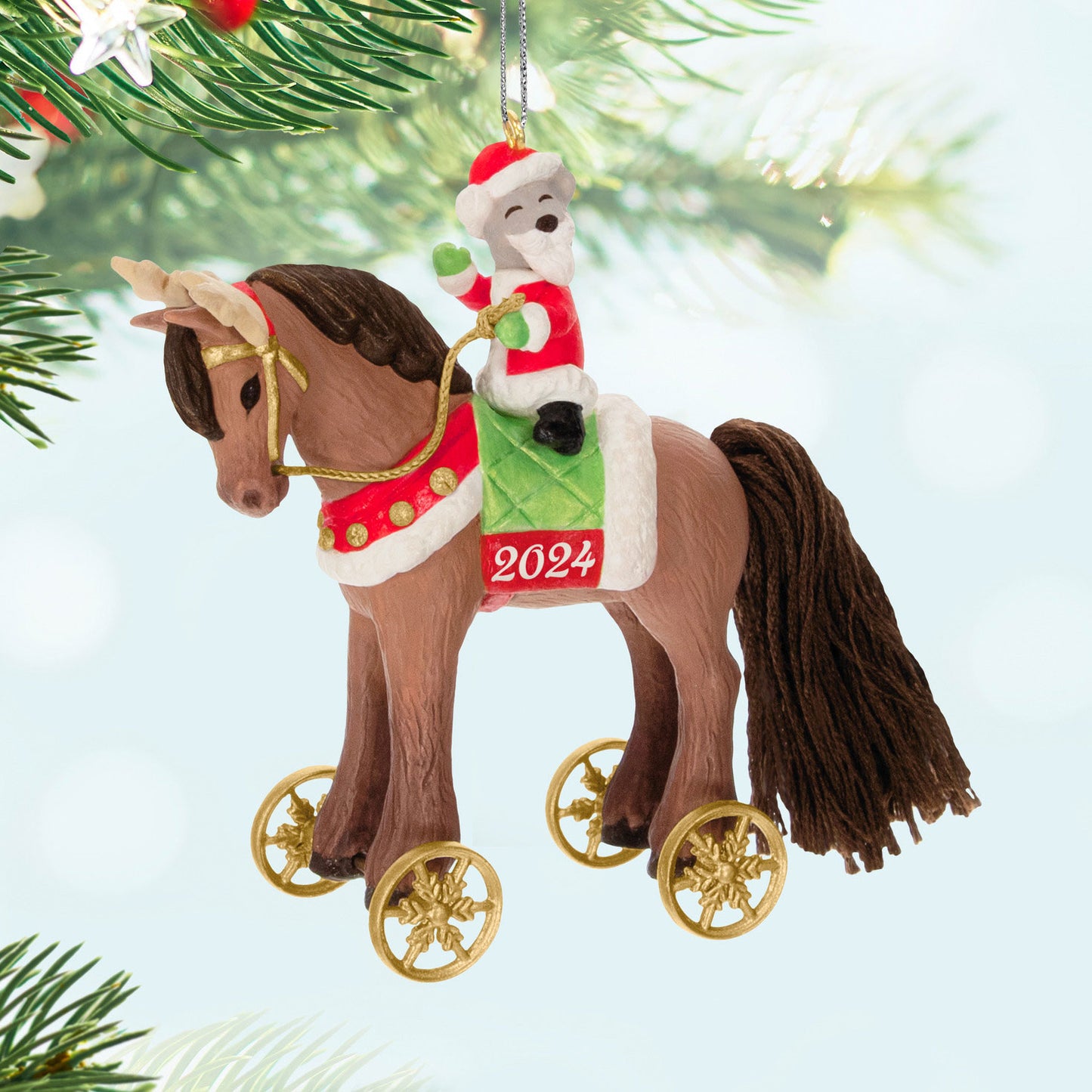 Hallmark A Pony for Christmas 2024 Ornament