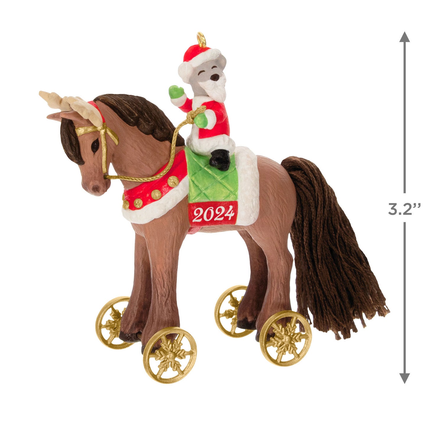 Hallmark A Pony for Christmas 2024 Ornament