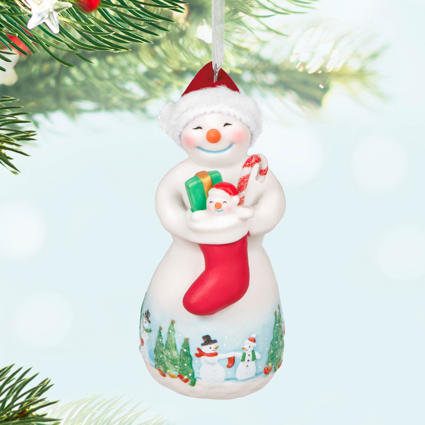 Hallmark 2024 Snowtop Lodge Noelle T. Klaus Porcelain Ornament