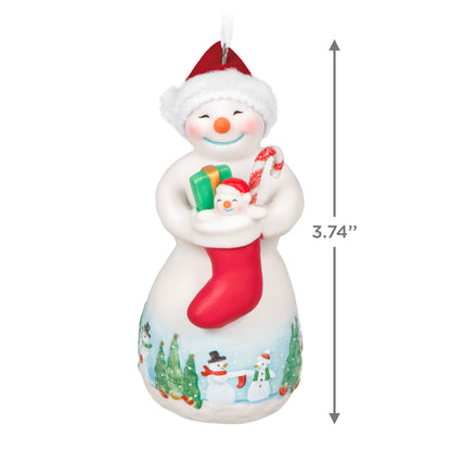 Hallmark 2024 Snowtop Lodge Noelle T. Klaus Porcelain Ornament