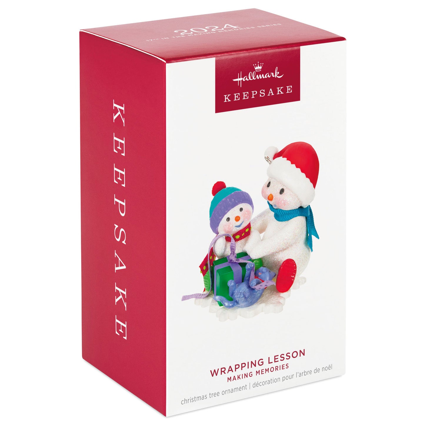 Hallmark Making Memories Wrapping Lesson Ornament