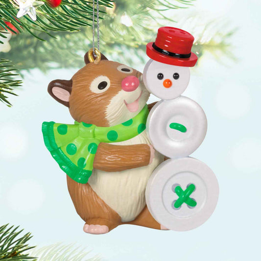 Hallmark 2024 Cute as a Button Ornament