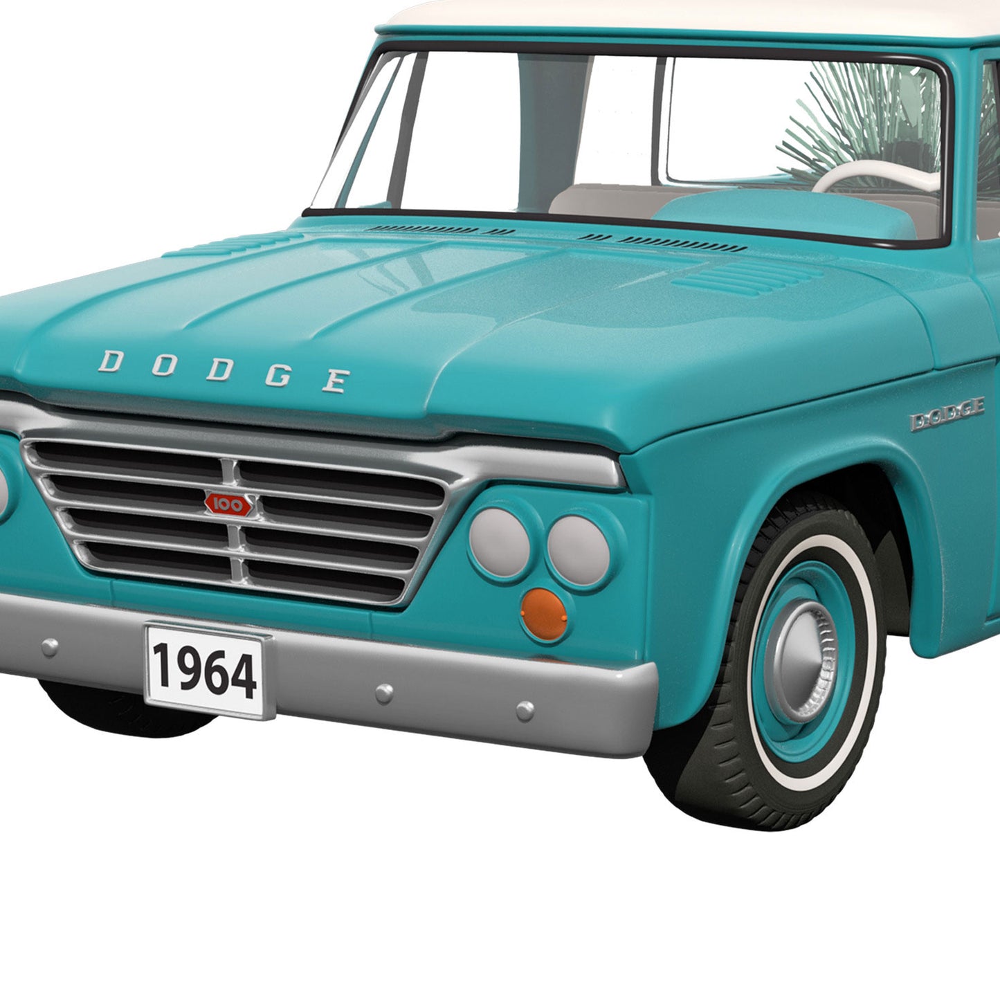 Hallmark All-American Trucks 1964 Dodge D-100 2024 Metal Ornament