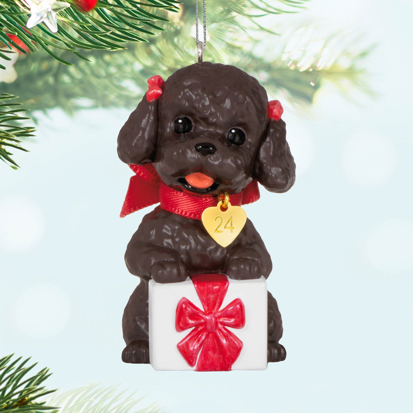 Hallmark 2024 Ornament Puppy Love Poodle