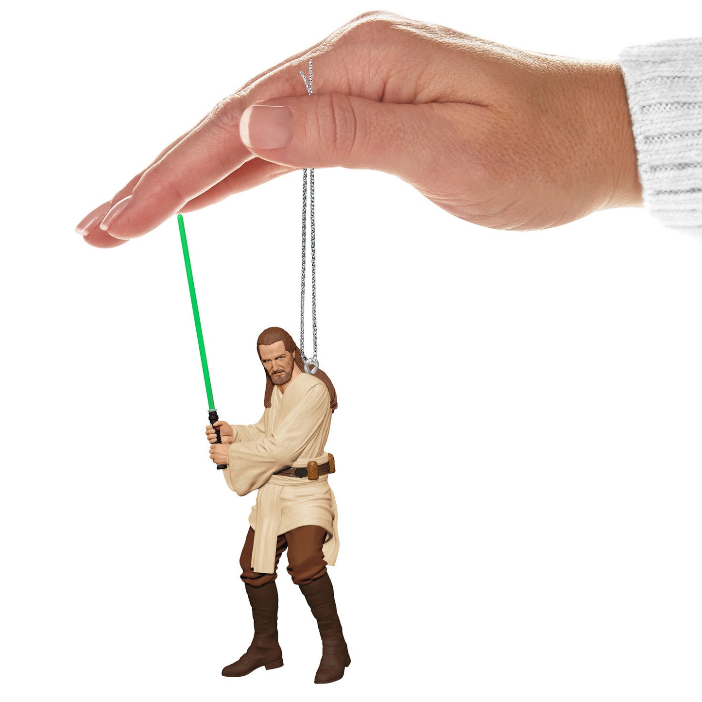 Hallmark 2024 Star Wars: The Phantom Menace™ 25th Anniversary Qui-Gon Jinn™ Ornament