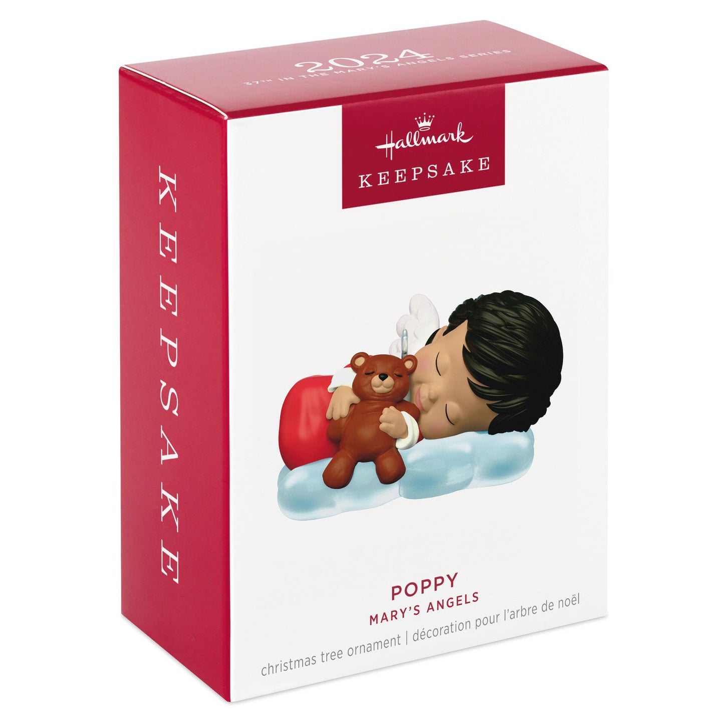 Hallmark 2024 Mary's Angels Poppy Ornament