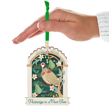 Hallmark Twelve Days of Christmas Papercraft Ornament