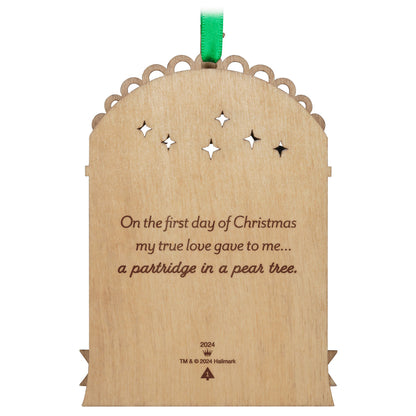 Hallmark Twelve Days of Christmas Papercraft Ornament