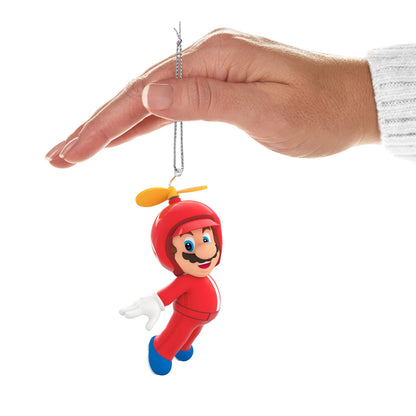 Hallmark 2024 Nintendo Super Mario™ Powered Up With Mario Propeller Mario Ornament