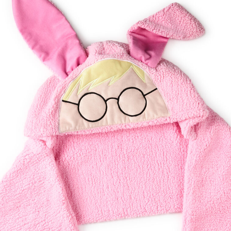 Hallmark A Christmas Story™ Ralphie's Pink Bunny Suit Hooded Scarf With Pockets