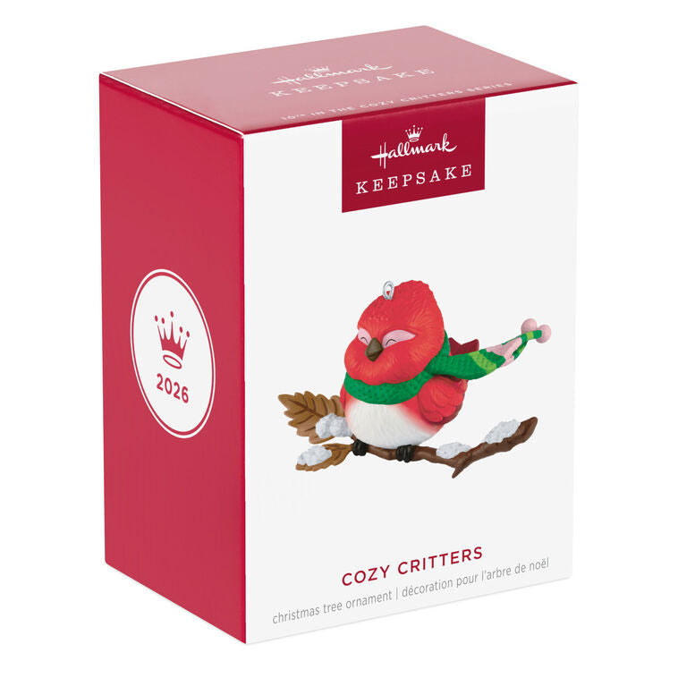 Hallmark 2026 Keepsake Christmas Ornament Cozy Critters