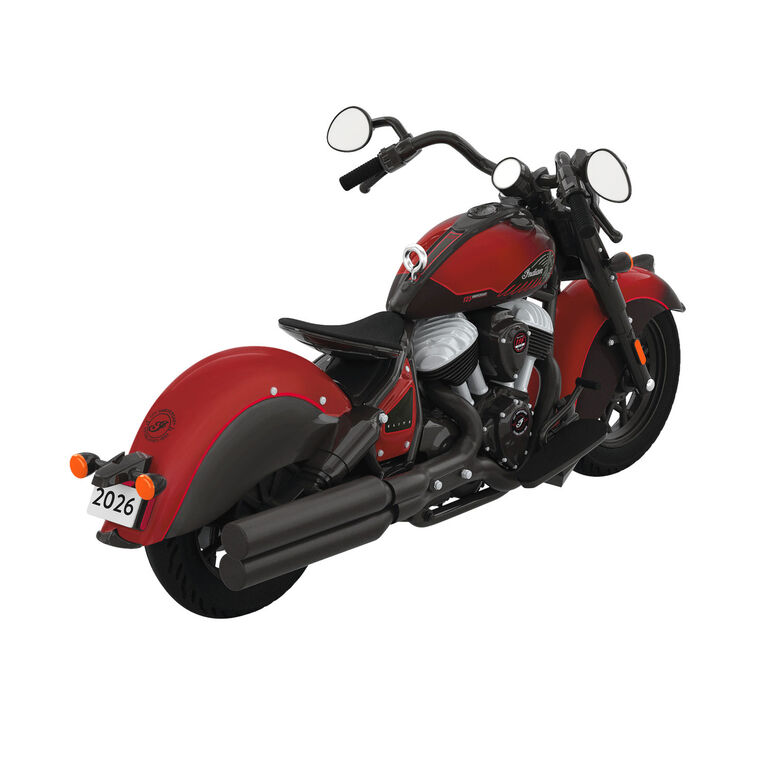 Hallmark Keepsake Christmas Ornament 2026, 2025 Indian Nomad Motorcycle 125th Anniversary 2026, Metal, Gifts for Motorcycle Collectors