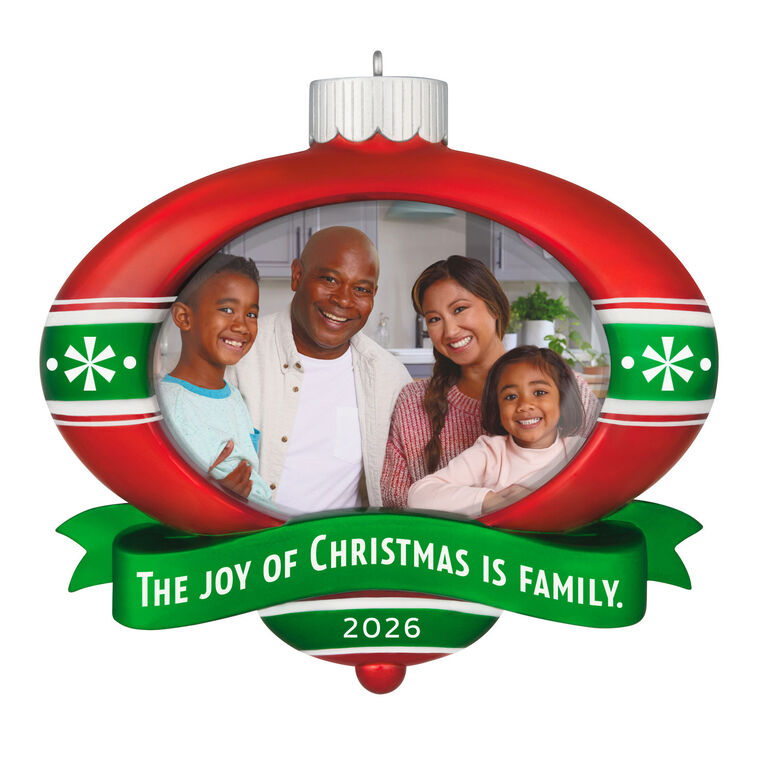 Hallmark Christmas Ornament The Joy of Christmas 2026 Photo Frame