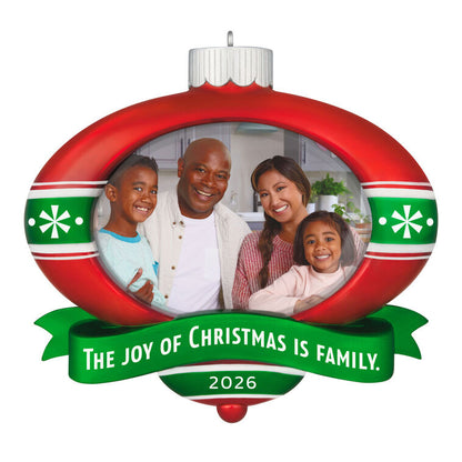 Hallmark Christmas Ornament The Joy of Christmas 2026 Photo Frame