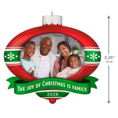 Hallmark Christmas Ornament The Joy of Christmas 2026 Photo Frame