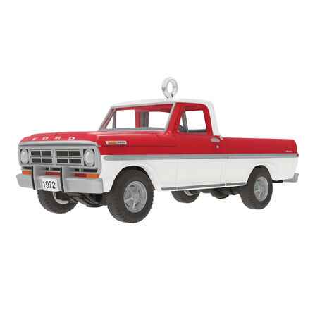 Hallmark 2026 Christmas Ornament Mini Lil' American Trucks 1972 Ford F-100 2026 Metal Ornament, 0.75"