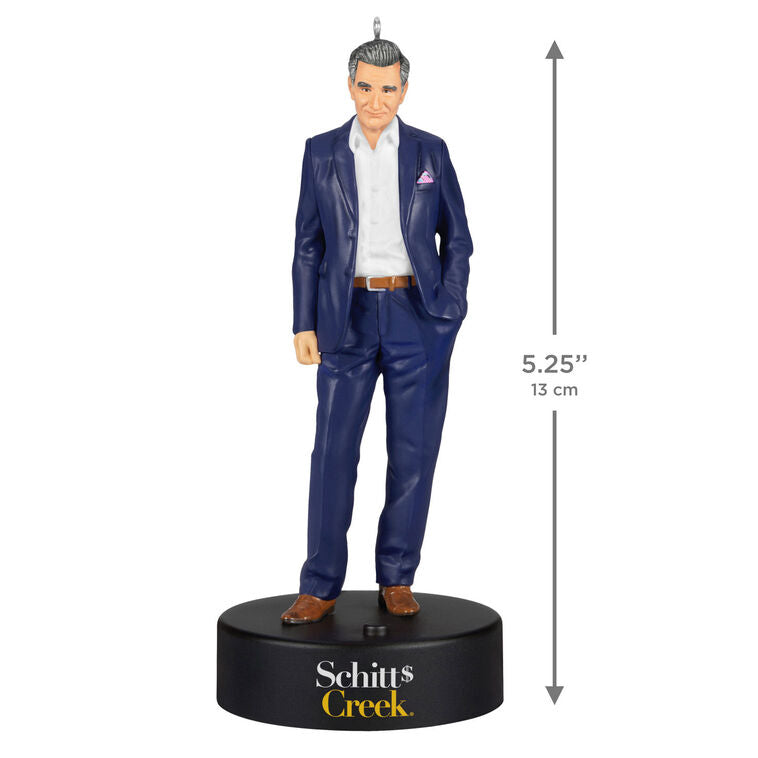 2026 Hallmark Christmas ornament Schitt's Creek Johnny Rose Ornament With Sound