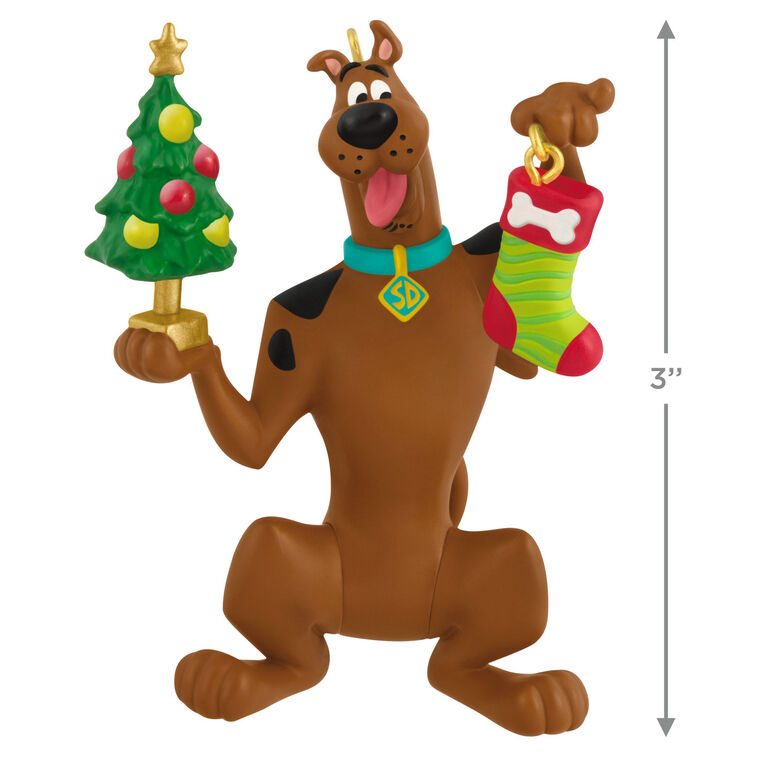 Hallmark Keepsake Christmas Ornament 2025, Scooby-Doo Decorating Dog, Cartoon Gifts - BCGiftMall