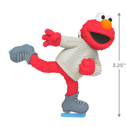 Hallmark Keepsake Christmas Ornament 2025, Sesame Street Skating with Elmo, Gifts for Kids - BCGiftMall
