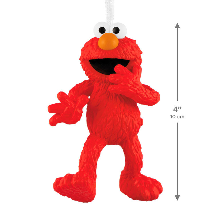 Hallmark 2026 Christmas Ornament Sesame Street 30th Anniversary Tickle Me Elmo Ornament With Motion-Activated Sound