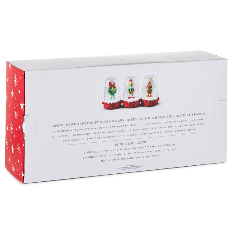 Hallmark Dr. Seuss's How the Grinch Stole Christmas!™ Holiday Tappers Musical Figurines With Motion, Set of 3 (2026 new)