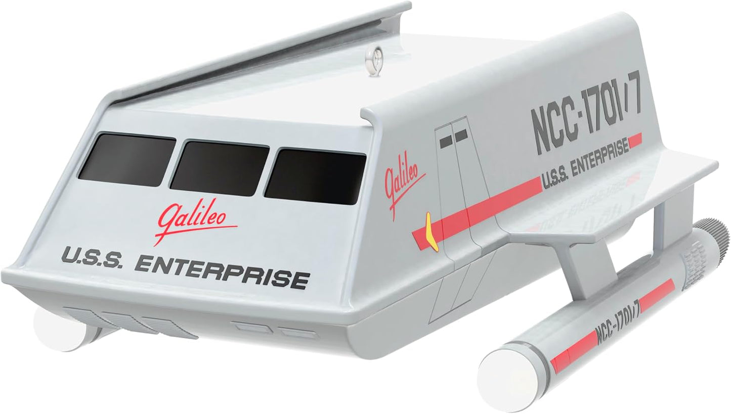 Christmas Ornament 2026, Star Trek: The Original Series Shuttlecraft Galileo NCC-1701/7 with Sound, Gifts for Trekkies