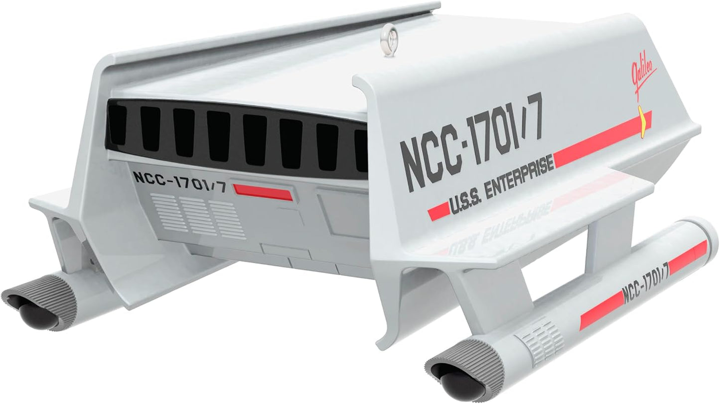 Christmas Ornament 2026, Star Trek: The Original Series Shuttlecraft Galileo NCC-1701/7 with Sound, Gifts for Trekkies