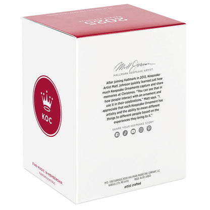 Hallmark 2025 Vintage Greetings 2025 Exclusive Ornament - BCGiftMall