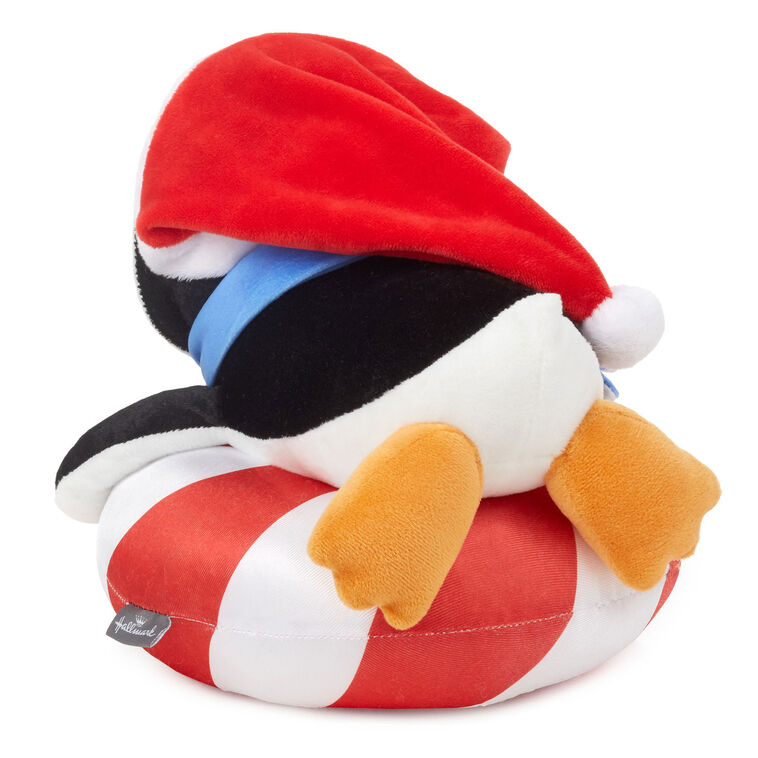 Hallmark Playful Penguins Sledding All the Way Plush With Sound and Motion, 7.5" H