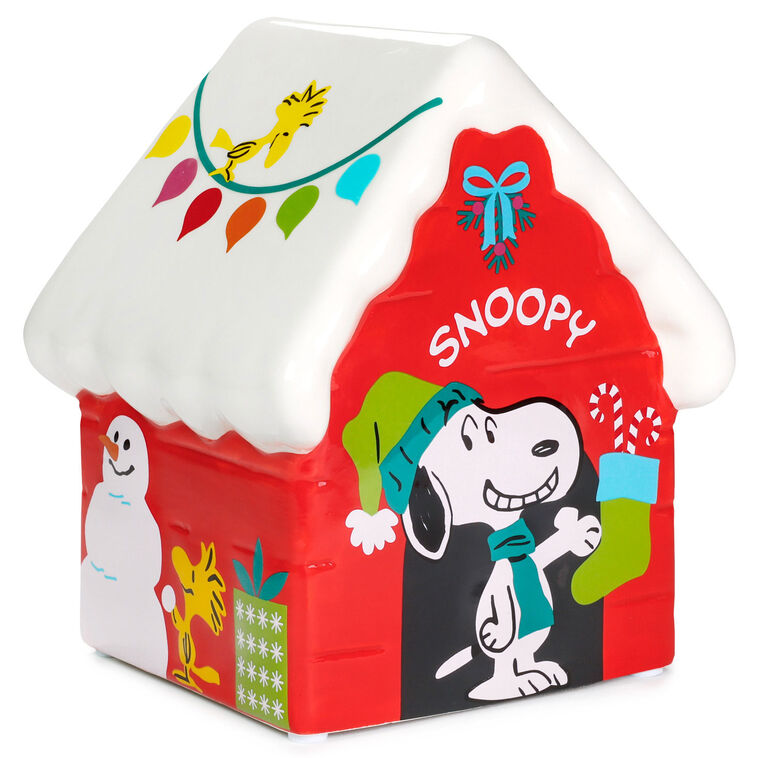 Hallmark Peanuts Snoopy's Doghouse Figurine With Sound, 8" (2026 new)