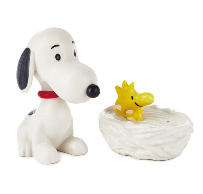 Hallmark Peanuts Snoopy and Woodstock Salt & Pepper Shakers, Set of 2