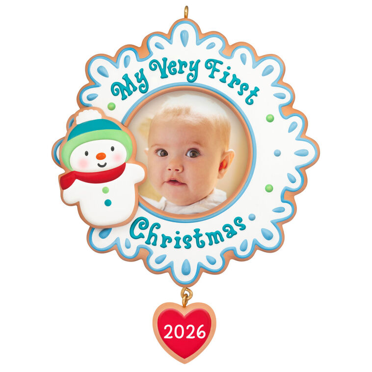 Hallmark Christmas Ornament My Very First Christmas 2026 Photo Frame
