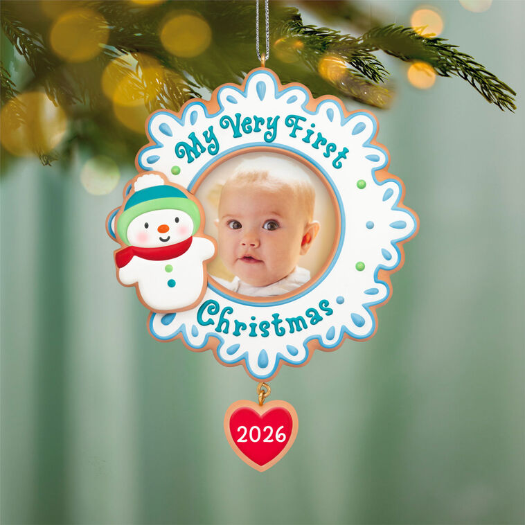 Hallmark Christmas Ornament My Very First Christmas 2026 Photo Frame