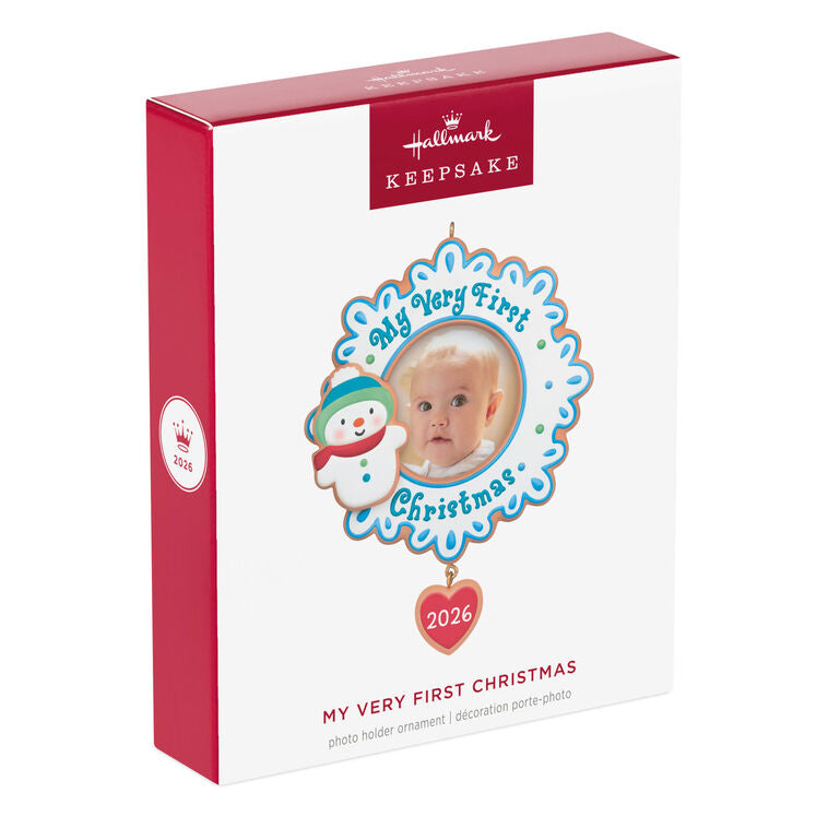 Hallmark Christmas Ornament My Very First Christmas 2026 Photo Frame