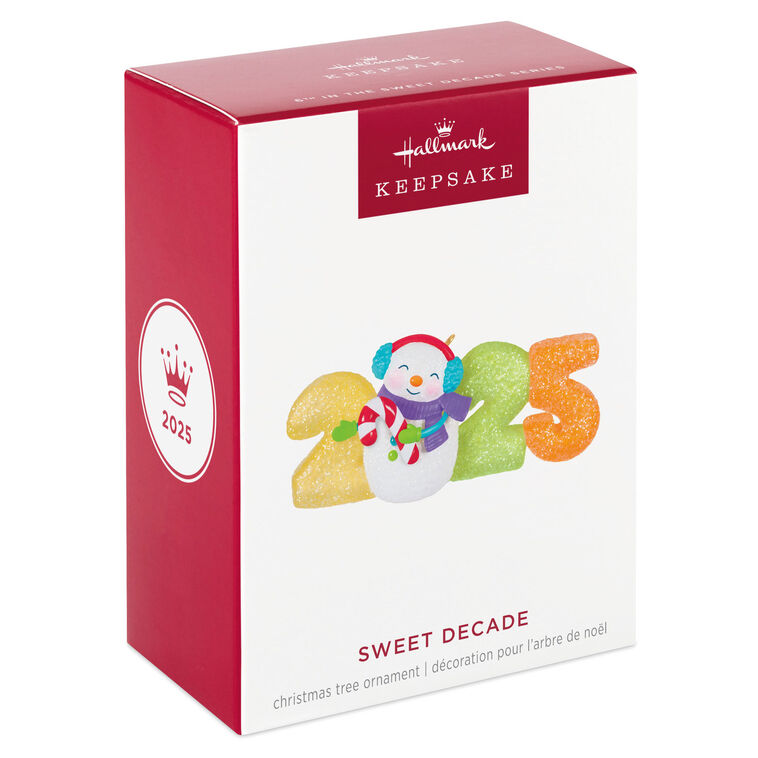 Hallmark Keepsake Christmas Ornament 2025, Sweet Decade 2025, Snowman Collectors Gifts - BCGiftMall