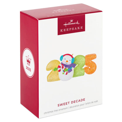Hallmark Keepsake Christmas Ornament 2025, Sweet Decade 2025, Snowman Collectors Gifts - BCGiftMall