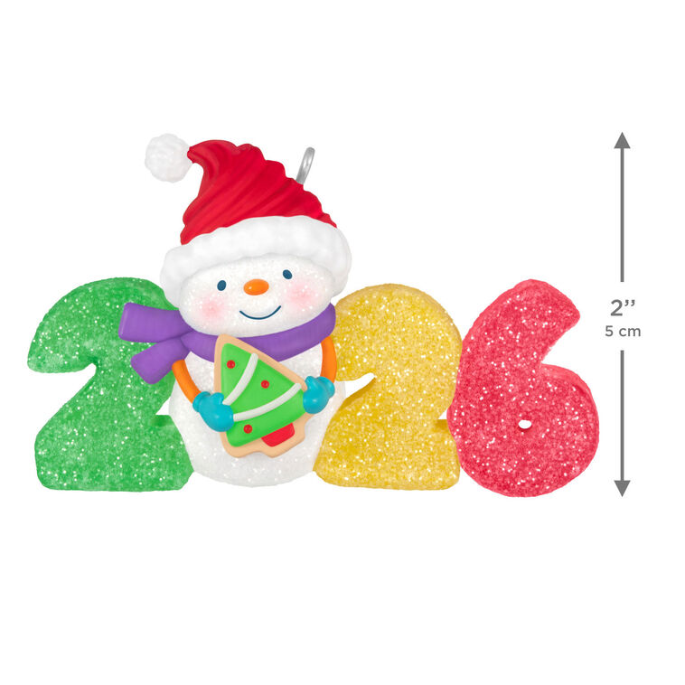 Hallmark 2026 Christmas Ornament Sweet Decade